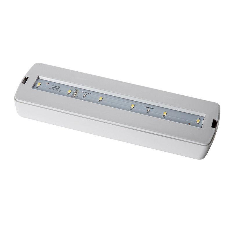 Komercyjna lampa LED o pojemności 200 lm, zasilana baterią, z zapasem baterii, oświetlenie awaryjne