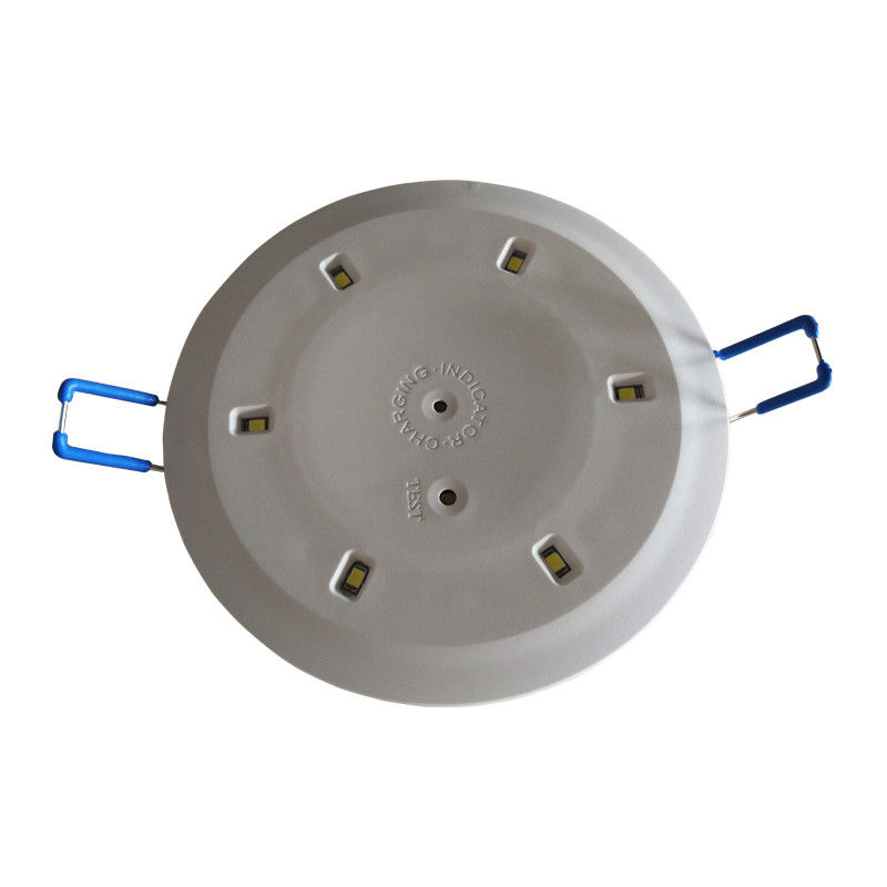 6 sztuk 5730 Komercyjny LED 3W Wylotowy Strop Światło awaryjne z akumulatorem IP20 Stalowy obudowa L117N