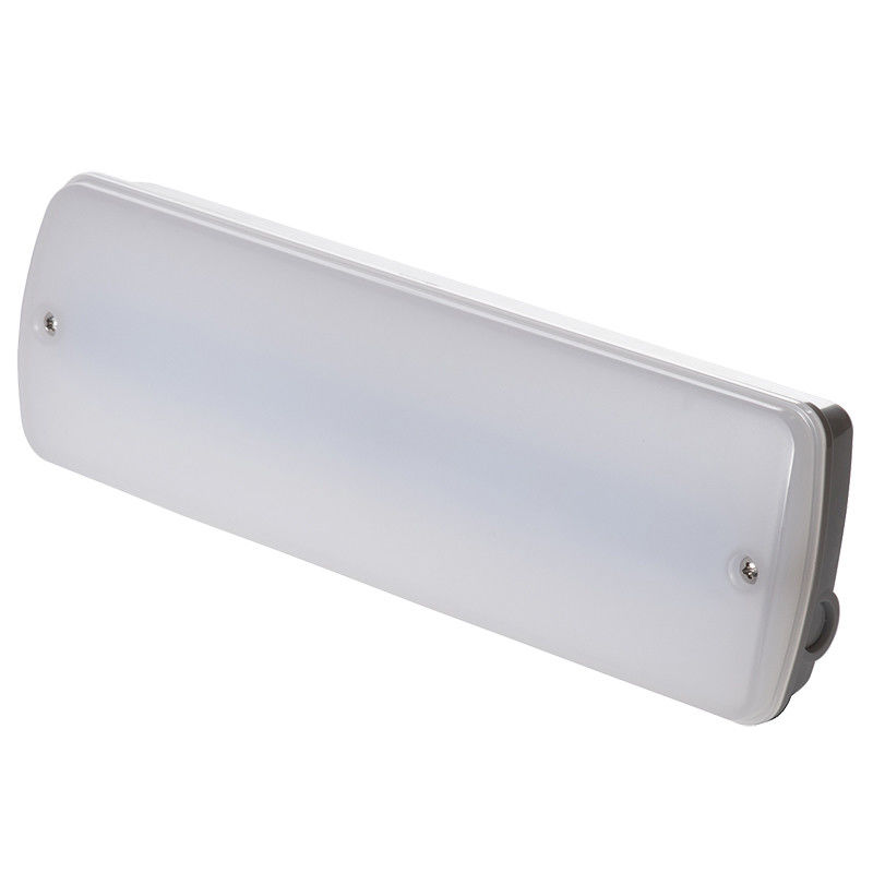 3W Komercyjne wodoodporne światło awaryjne LED IP65 do wilgotnych miejsc z akumulatorem Ni-Cd, ABS L121N