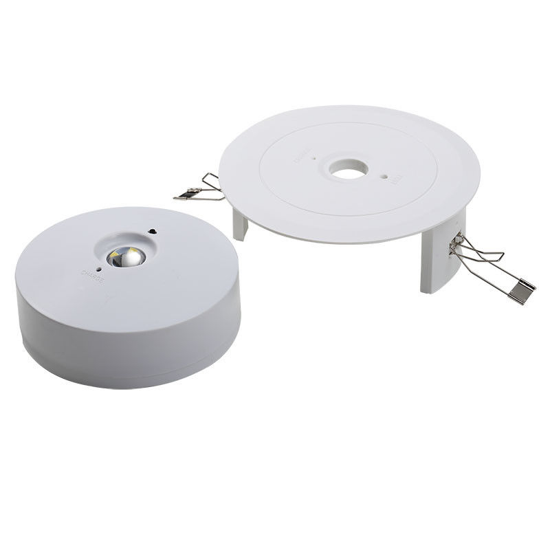 5 sztuk SMD LED Sufitowa Wpuszczana Lampa Awaryjna 3 Godziny Pracy Akumulator Ni-Cd L114N