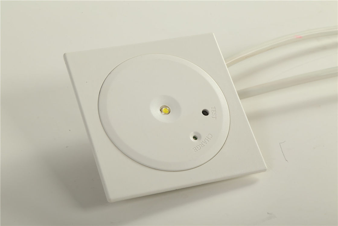 CE Approved Recessed LED Downlight Światło awaryjne przeciwpożarowe z 1 Watt SMD White LED i baterią Ni-Cd