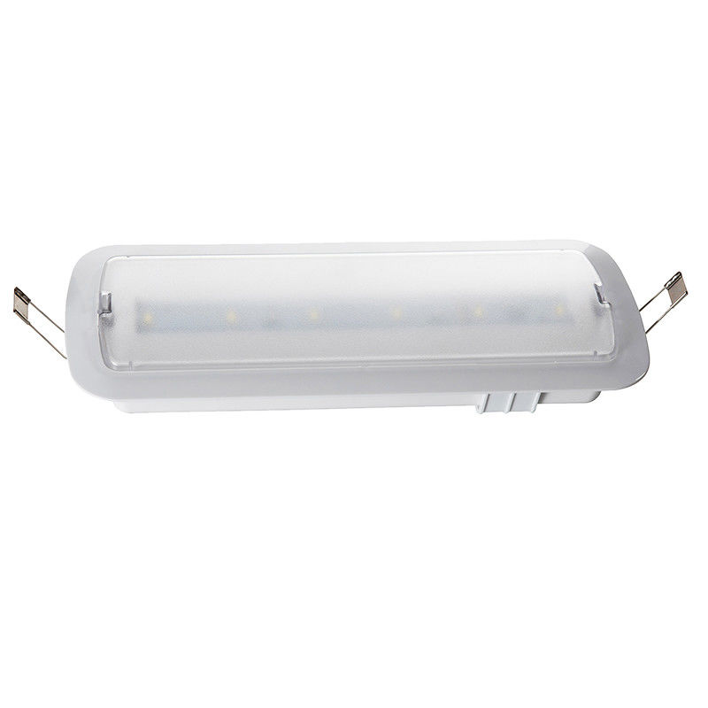 300lm komercyjny dach wgniecony światło awaryjne LED z akumulatorem IP20 220V 10 sztuk SMD 5730 L116N-B1