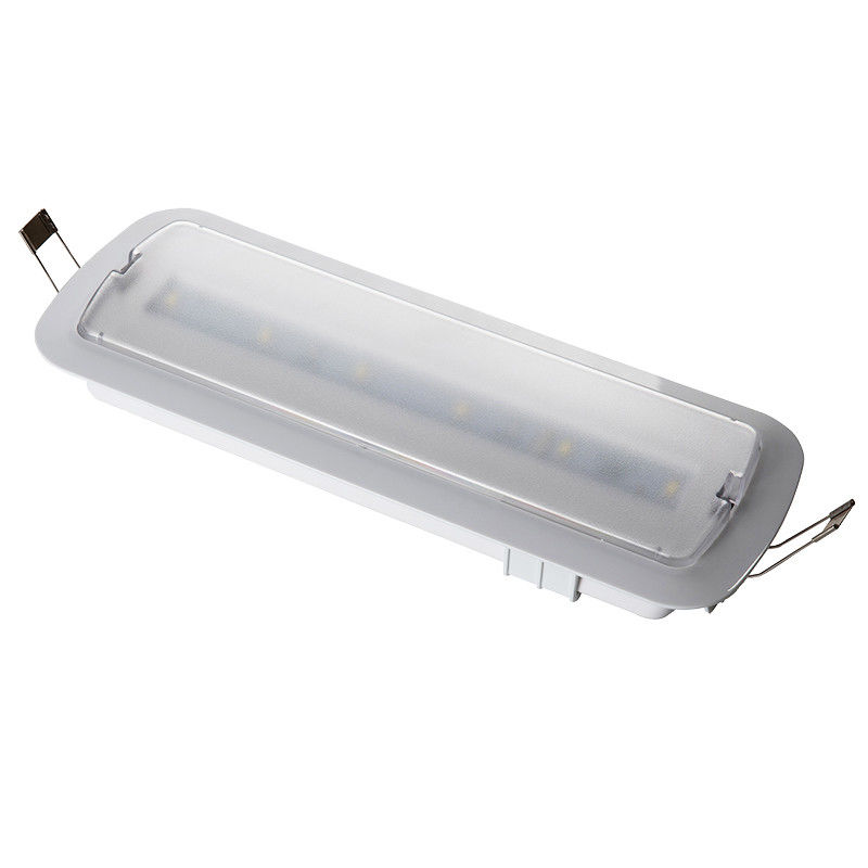 300lm komercyjny dach wgniecony światło awaryjne LED z akumulatorem IP20 220V 10 sztuk SMD 5730 L116N-B1