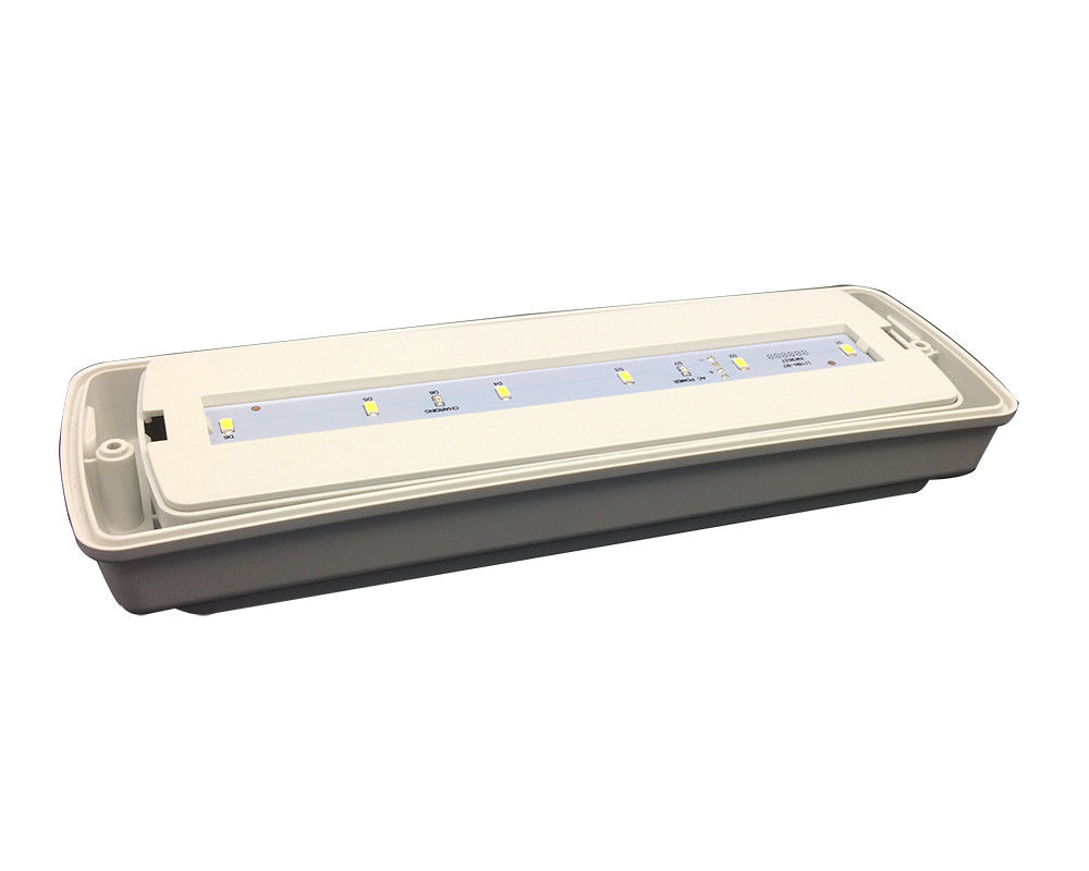 Wodoodporna lampa awaryjna korytarzowa 200LM 3W LED akumulatorowa do wilgotnych miejsc zewnętrznych IP65 L116N-E