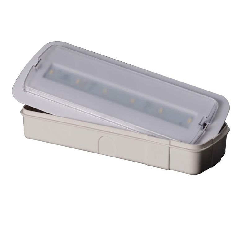 Atestowane przez CE światło awaryjne LED 6500K 3-godzinne zasilanie awaryjne SMD 5730 220V 240V IP20
