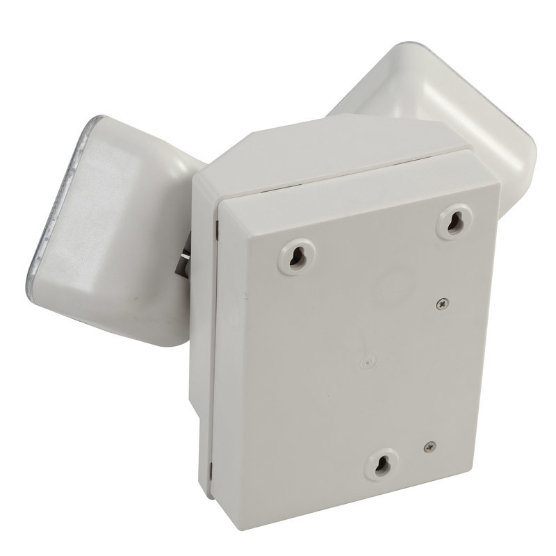 6W Twin Spot LED Emergency Light 6500K 3.6V 3.0Ah Ni-Cd Bateria PC Obudowa IP20