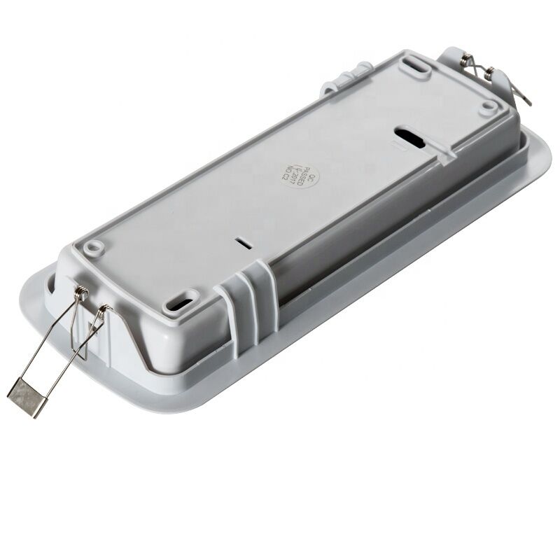 3W Ścienne i Sufitowe Wpuszczane Awaryjne Oświetlenie LED z Akumulatorem, 3-letnią Gwarancją i 180-minutowym Zasilaniem Awaryjnym