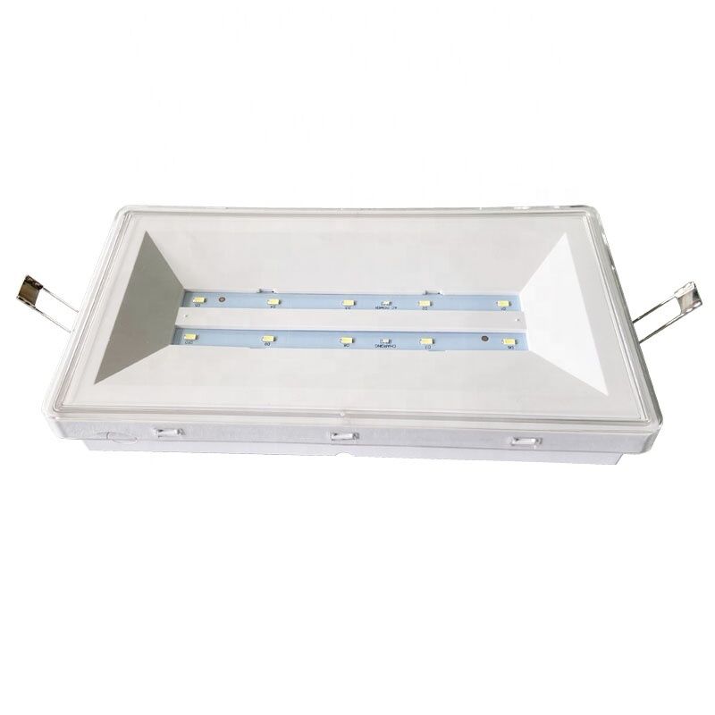 5W IP65 Wodoodporne światło awaryjne LED Bulkhead do wilgotnych miejsc 3 lata gwarancji 25000 godzin