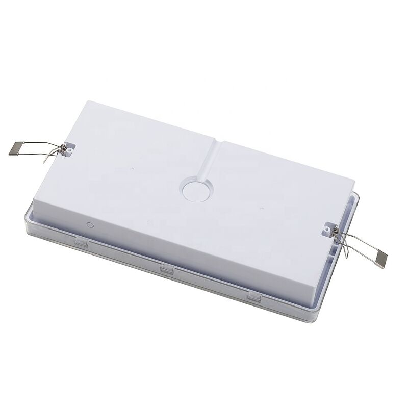 5W IP65 Wodoodporne światło awaryjne LED Bulkhead do wilgotnych miejsc 3 lata gwarancji 25000 godzin