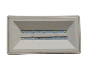 5W IP65 Wodoodporne światło awaryjne LED Bulkhead do wilgotnych miejsc 3 lata gwarancji 25000 godzin