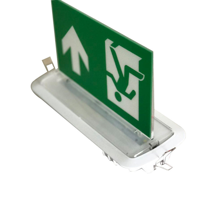 Łatwa instalacja 3 godziny LED Sufit Wylotowy znak wyjścia awaryjnego L116M-E