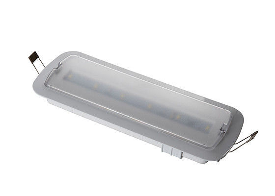 Lekka oprawa wpuszczana awaryjna L116M-B 230V Akumulator LED z zasilaniem awaryjnym
