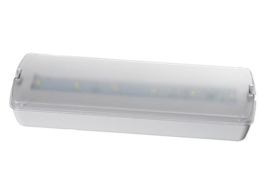 Awaryjna lampa LED naścienna z akumulatorem, mały rozmiar, matowe klosz