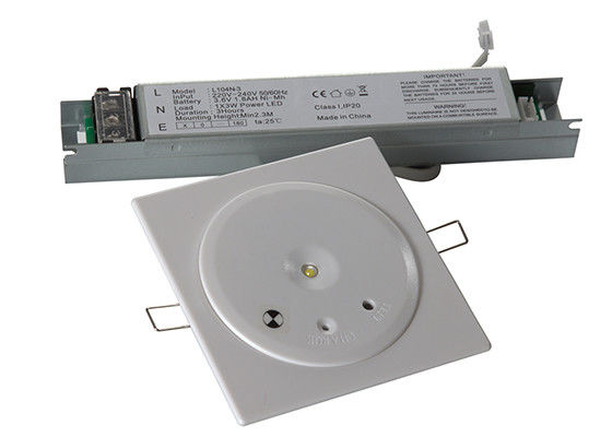 1W Ni-Cd LED Stropne światło awaryjne Akumulator 1.0Ah IP20 EL104N-1