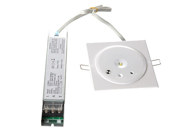 220V Akumulatorowa lampa awaryjna z 180-minutowym czasem pracy, obudową z tworzywa ABS trudnopalnego i montażem podtynkowym ściennym