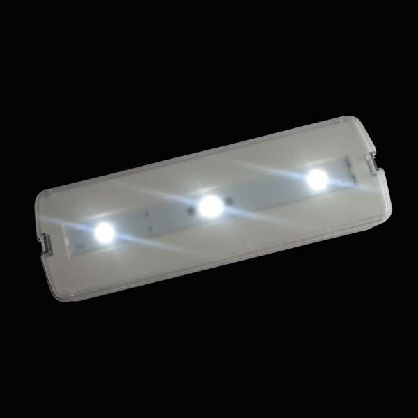 220V Akumulatorowa lampa awaryjna LED z zasilaniem awaryjnym CE, montowana na ścianie L116N-A1