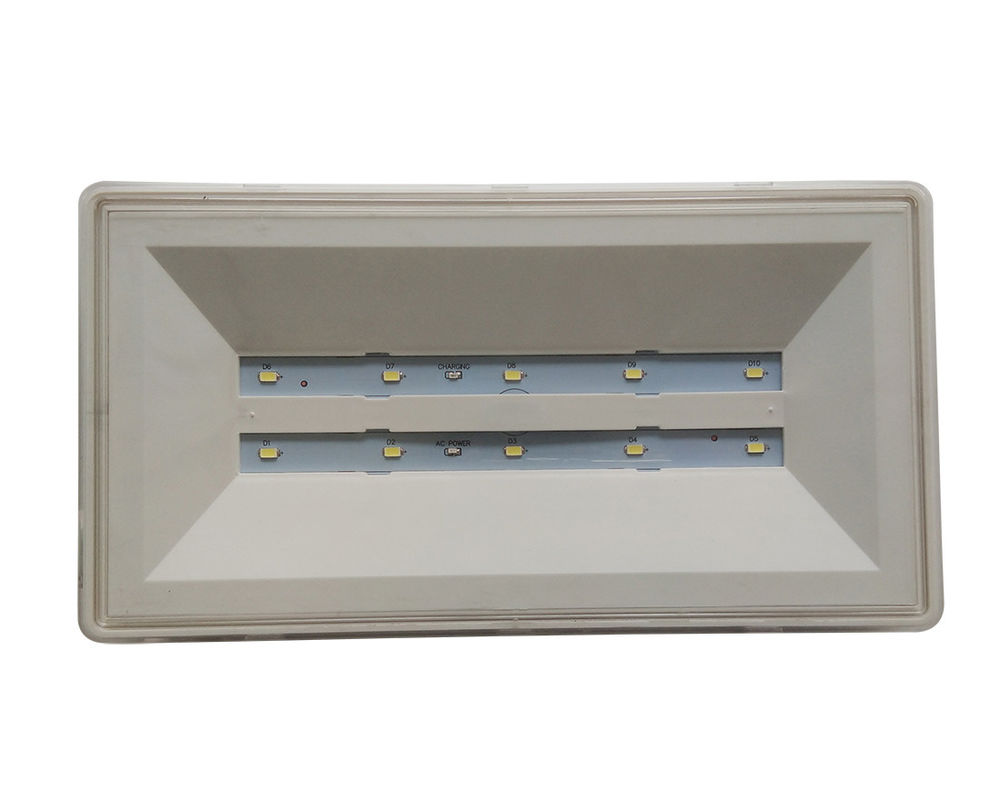 Wodaodporne światło awaryjne IP65 220V 240V 50Hz 60Hz LED ABS