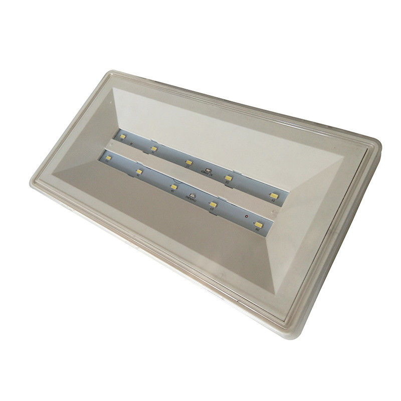 220V utrzymywane wodoodporne oświetlenie awaryjne LED IP65 mokro ABS