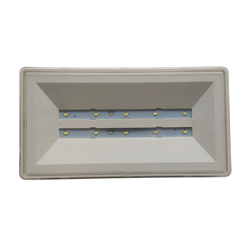 220V utrzymywane wodoodporne oświetlenie awaryjne LED IP65 mokro ABS