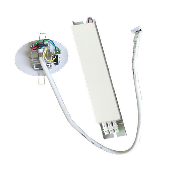 Białe światło awaryjne LED SMD 1W 220V do budynków komercyjnych IP20 z akumulatorem
