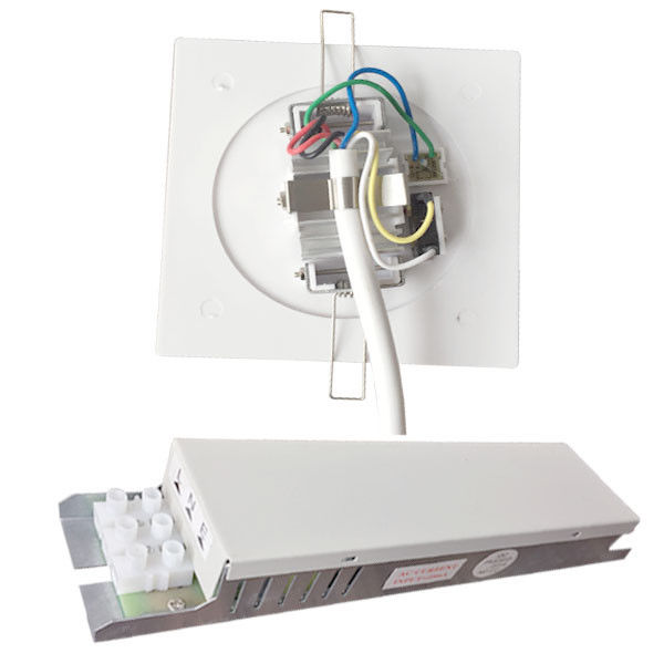 Niestandardowe IP45 Nieutrzymywane 1W LED Akumulatorowe Wpuszczane w Sufit Awaryjne Oświetlenie z Zasilaniem Awaryjnym Bateryjnym Płytka PC